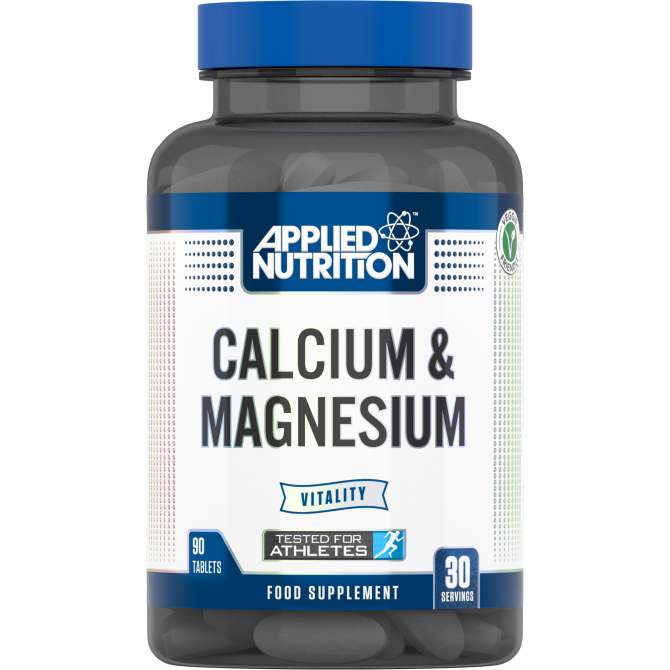 Applied Nutrition Calcium And Magnesium 90 Tabs Staw Global